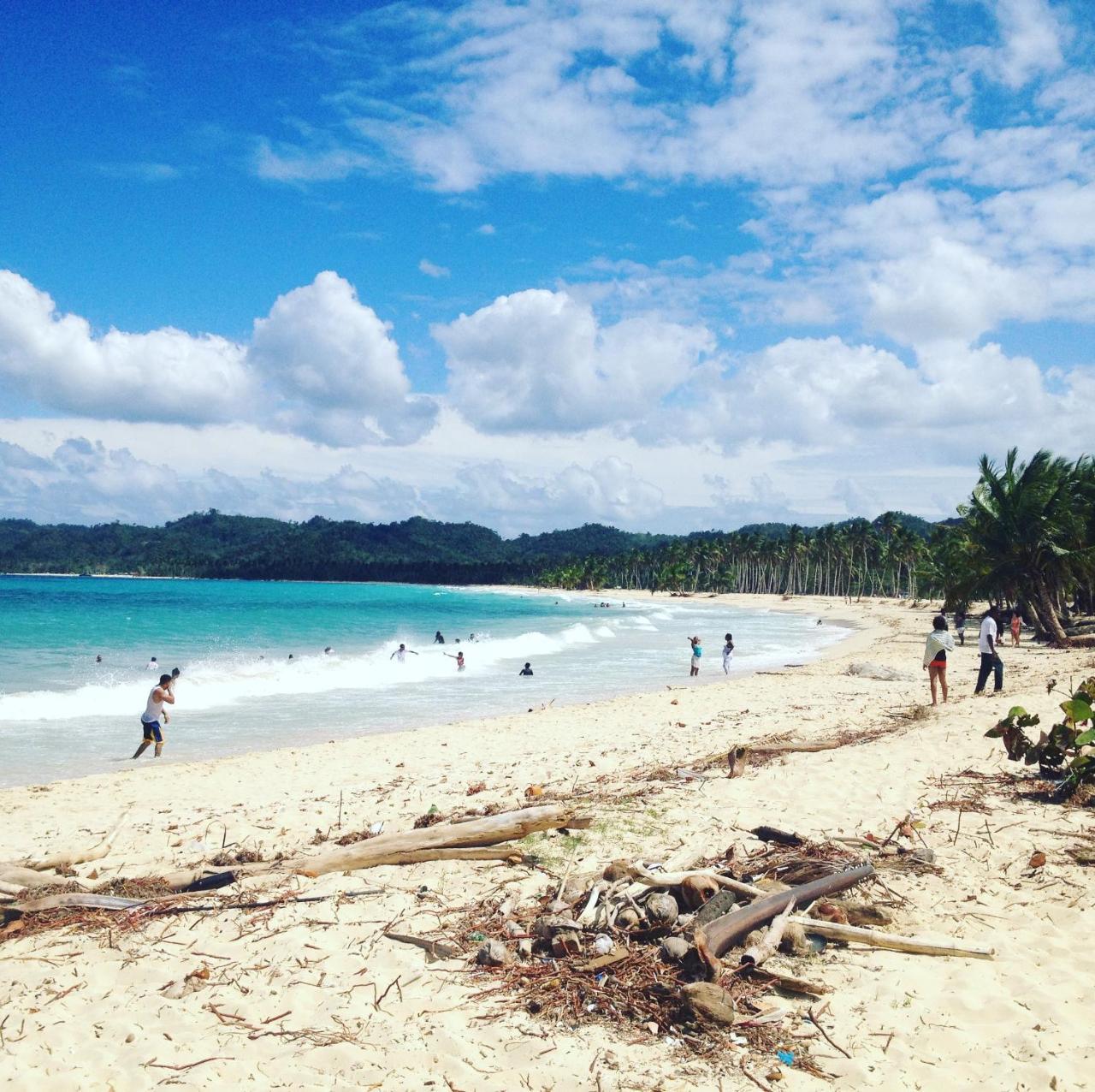 Il Triangolo Hostel Las Galeras Eksteriør bilde